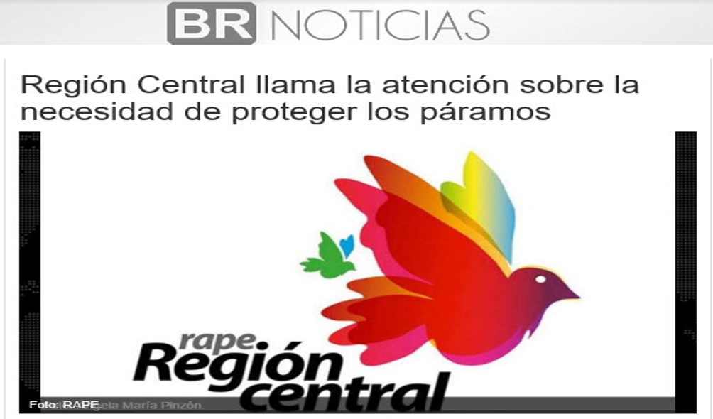 Región Central llama la atención sobre la necesidad de proteger los páramos