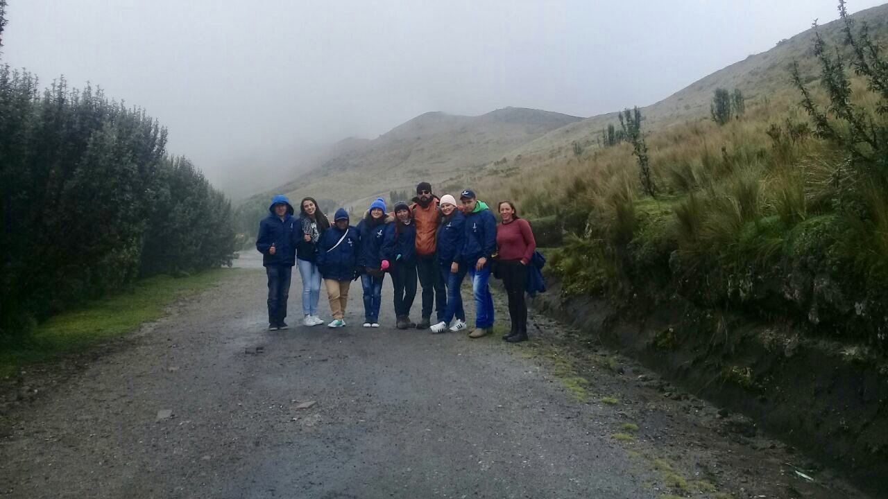 Nueve ‘Guardapáramos voluntario’ se encuentran en Quito (Ecuador) aprendiendo sobre la conservación de lo páramos
