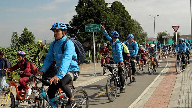 Distrito fortalece ‘Al colegio en bici’ con ciclo-expediciones por Bogotá