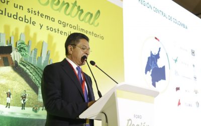Algunos gobernadores electos de la Región Central presentaron sus apuestas en seguridad alimentaria