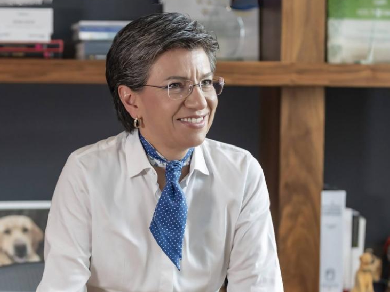 ALCALDESA CLAUDIA LÓPEZ ENTRE LAS 50 MUJERES PODEROSAS DE COLOMBIA FORBES 2022