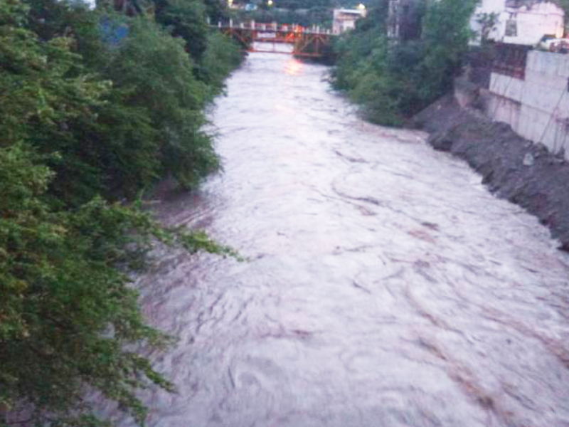 Alerta por la creciente del río Guali en el municipio de Honda, Tolima