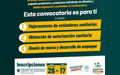 SE ABRE CONVOCATORIA PARA SELECCIONAR MYPIMES Y EMPRENDEDORES QUE PARTICIPARÁN EN LA “RUTA ACELERADORA, RED DE PROGRESO AGROPECUARIO”