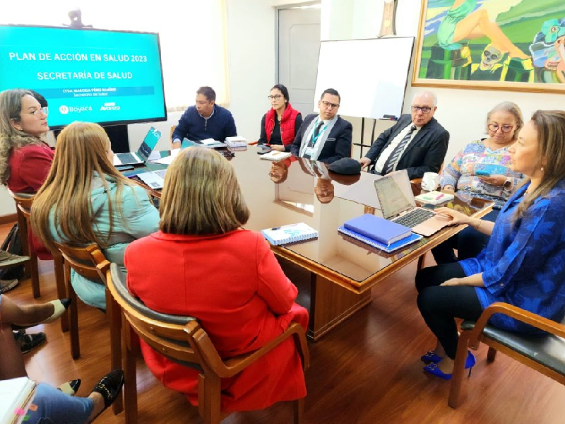 PRESENTAN PLAN DE ACCIÓN ‘BOYACÁ AVANZA EN SALUD 2023’