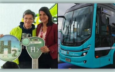 ASÍ ES EL PRIMER BUS IMPULSADO CON HIDRÓGENO QUE RODARÁ EN BOGOTÁ