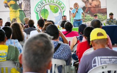 Cortolima entregó sistemas de tratamiento de aguas residuales en Prado