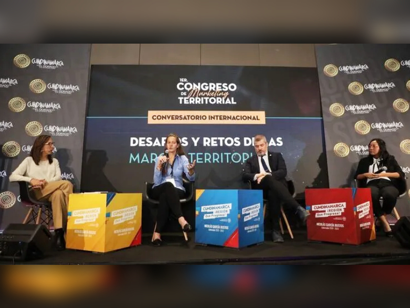 Cundinamarca lidera el Primer Congreso de Marketing Territorial para promover su marca y atraer inversión extranjera