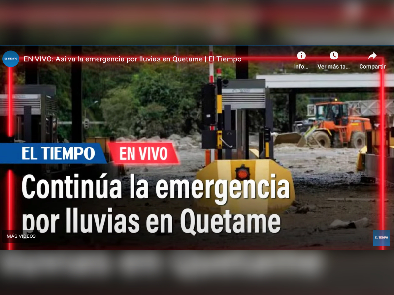 ‘En mes y medio o 2 meses estarán las viviendas para afectados en Quetame’: gobernador