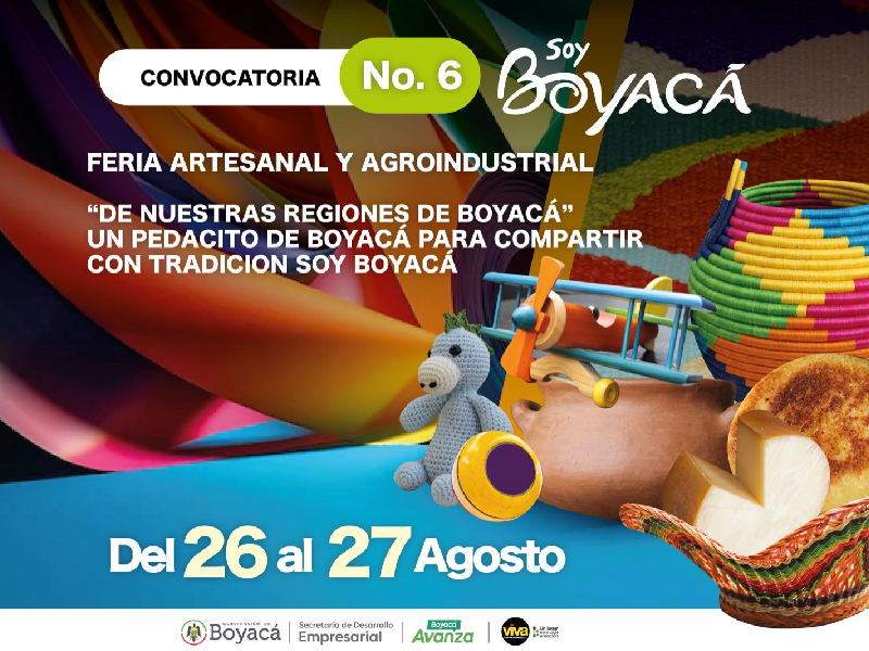 18 empresas del Departamento participarán en la próxima Feria Artesanal y Agroindustrial