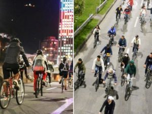 Cierres viales en Bogotá por ciclovía nocturna hoy jueves 10 de agosto de 2023
