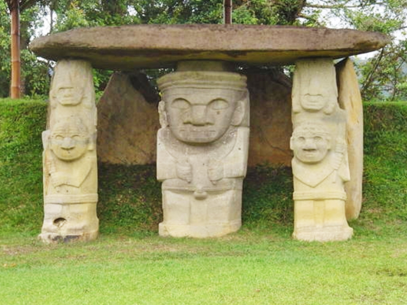 San Agustín: la mayor colección de esculturas prehispánicas en Sudamérica