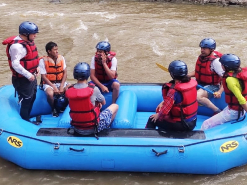 Chinavita promueve el turismo de aventura con rafting