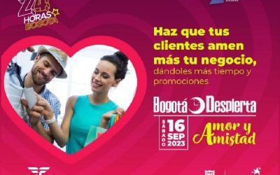 Comerciante: Inscríbete para ser parte de Bogotá Despierta este 16 de septiembre