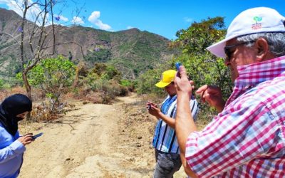 Construcción de placas huellas, sigue llegando a los municipios del norte del Huila