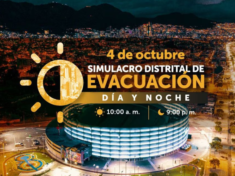 Simulacro de evacuación en Bogotá: ¿Por qué en esta ocasión se realizará en dos jornadas?