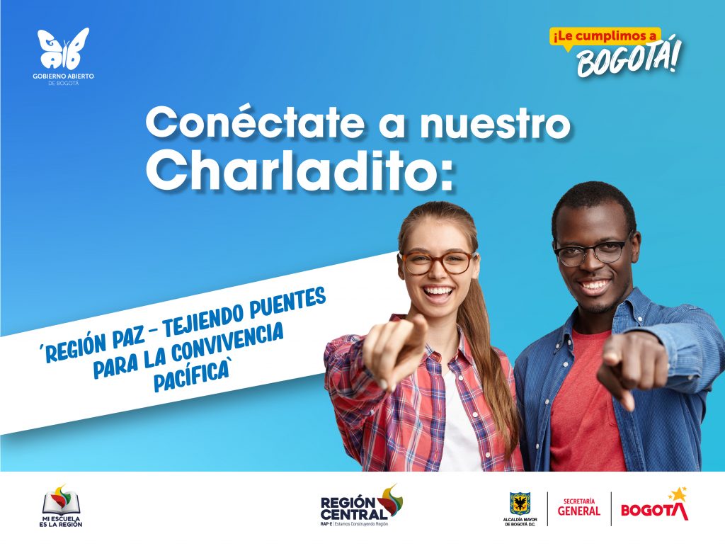 Conéctate al Charladito ‘Región Paz – Tejiendo Puentes para la Convivencia Pacífica’_destacada