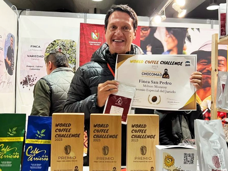 El productor del mejor café de Suramérica tiene sangre boyacense