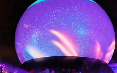 Gratis y fascinante: Constelaciones, el show que ilumina a Bogotá esta Navidad