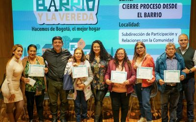‘Desde El Barrio y La Vereda’: comunidades en Bogotá diseñan los planes de gestión para sus territorios