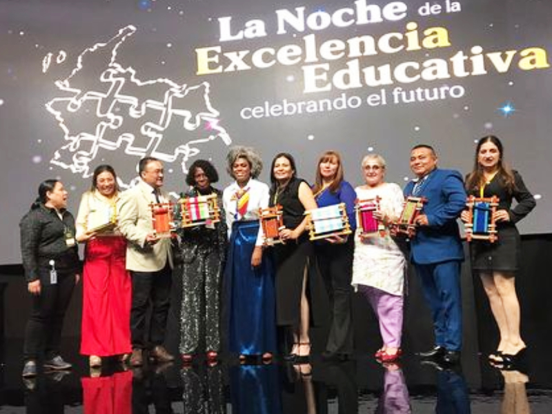 ‘Dulces Guardianes’ de Isnos Huila, Premio Nacional a Primera Infancia en la ‘Noche de la Excelencia Educativa’