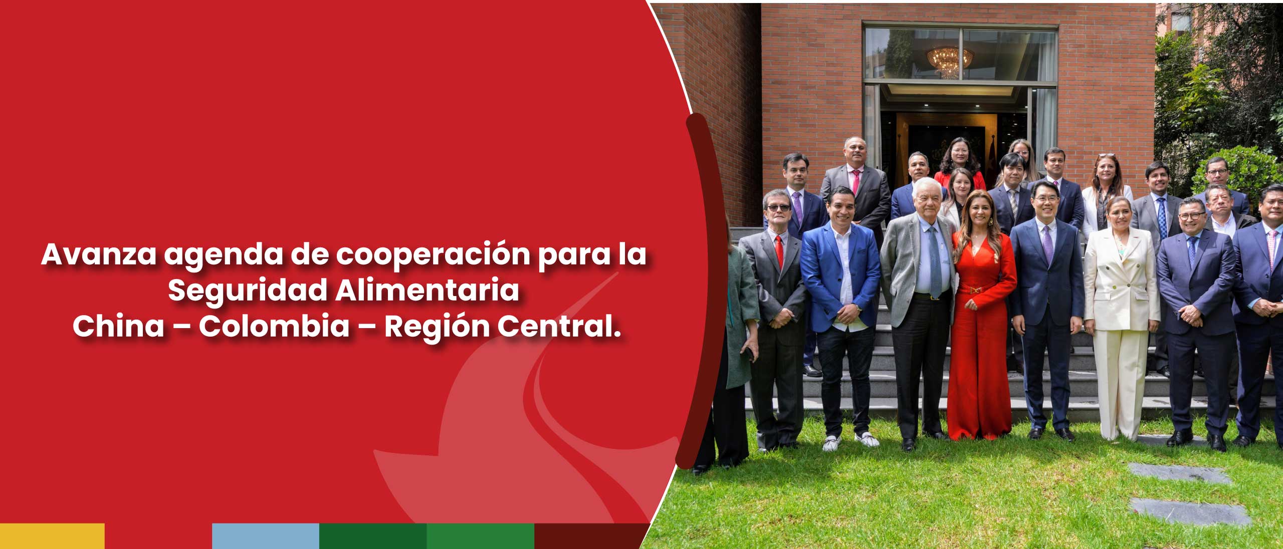 Avanza agenda de cooperación para la Seguridad Alimentaria China – Colombia – Región Central.