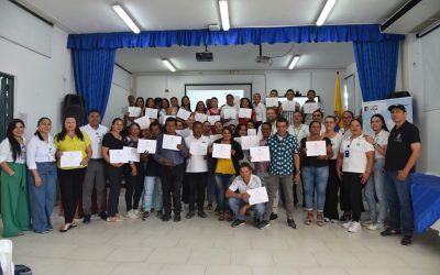 59 campesinos del Huila certificaron sus competencias laborales como recolectores de caf