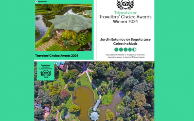 Jardín Botánico de Bogotá, uno de los ganadores premio Travellers’ Choice 2024