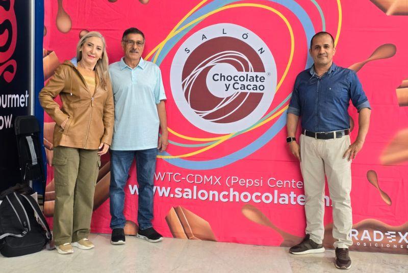 Hasta el Salón del Chocolate en México, llegaron cacaoteros ganadores del primer concurso regional del Cacao en el Tolima