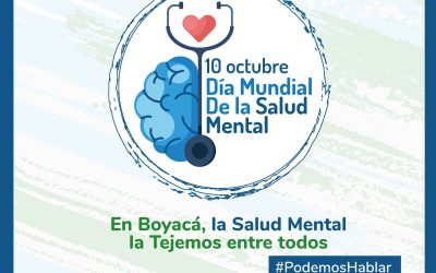 Gobernación de Boyacá conmemorará el Día Mundial de la Salud Mental este 10 de octubre