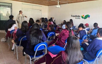 Tolima refuerza la educación ambiental con aulas dotadas y formación en Santa Isabel