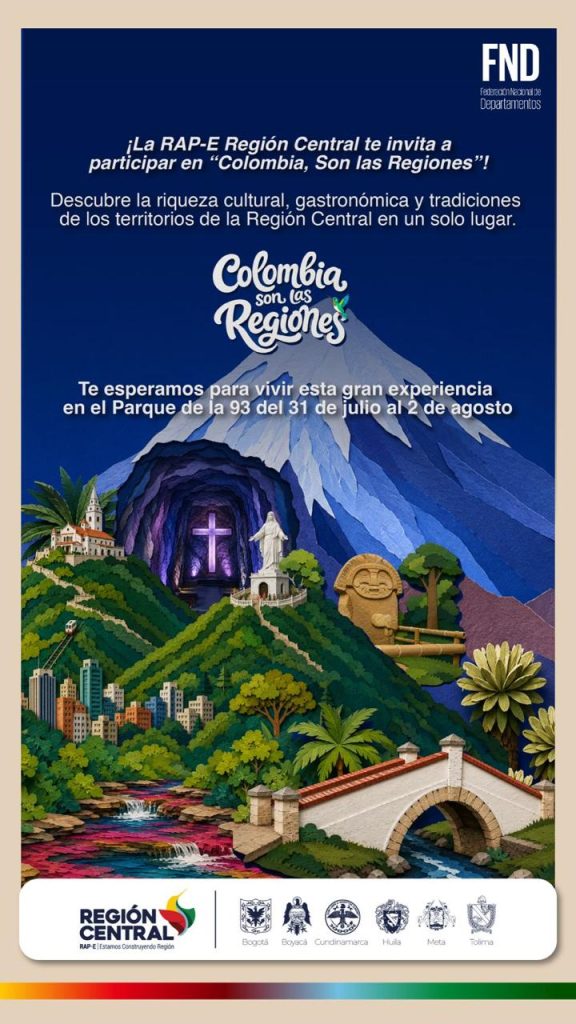 La Región Central llega a ‘Colombia son las Regiones’ para mostrar el talento, la cultura y el potencial de sus territorios